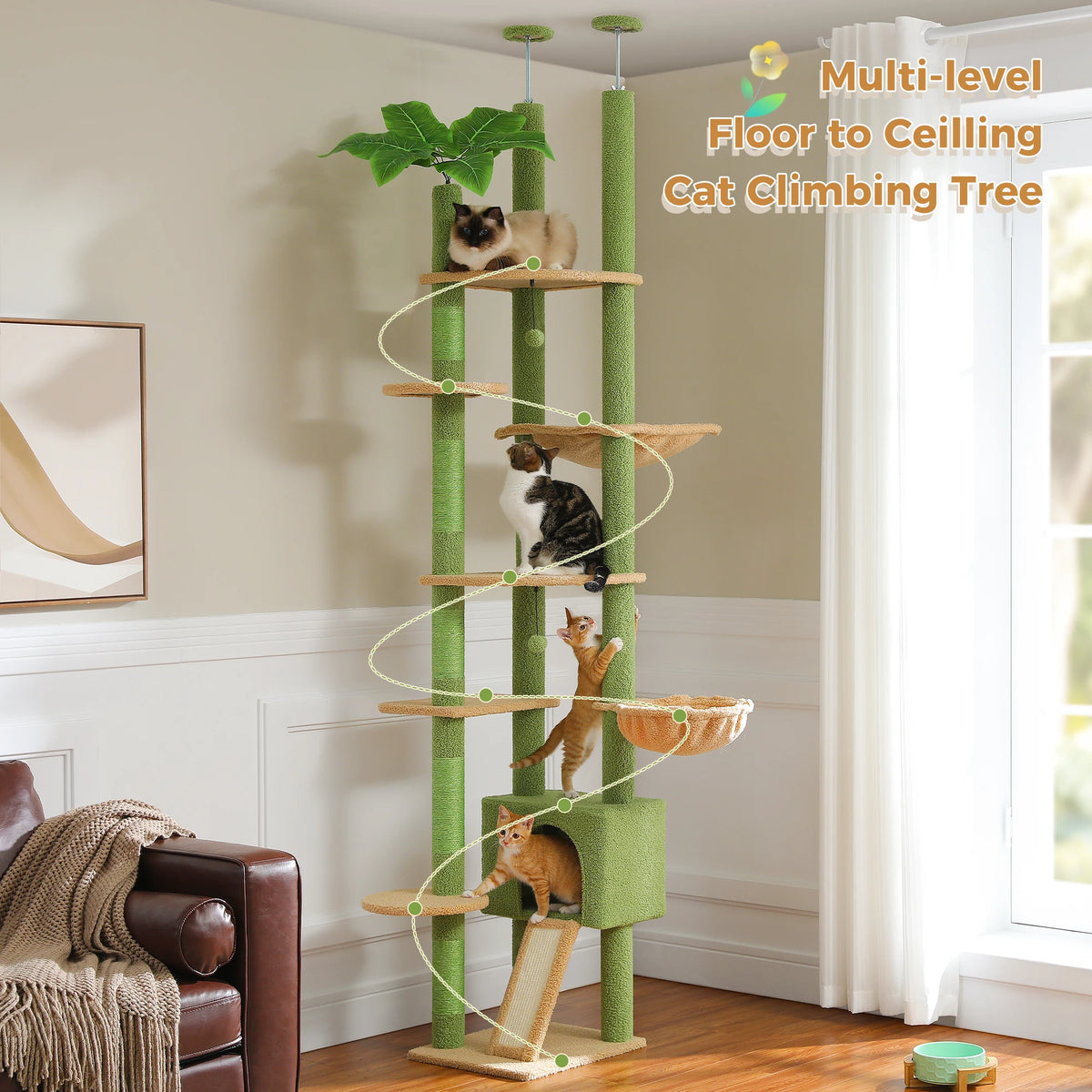 Cactus Cat Tower